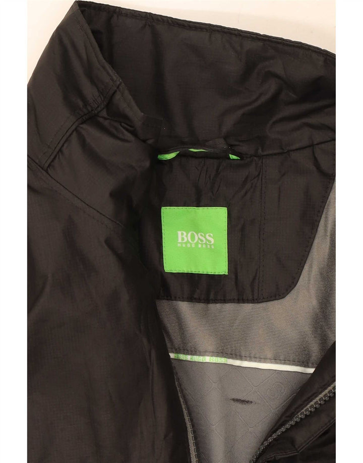 Męska kurtka bomberka Hugo Boss UK 38, średnia czarna