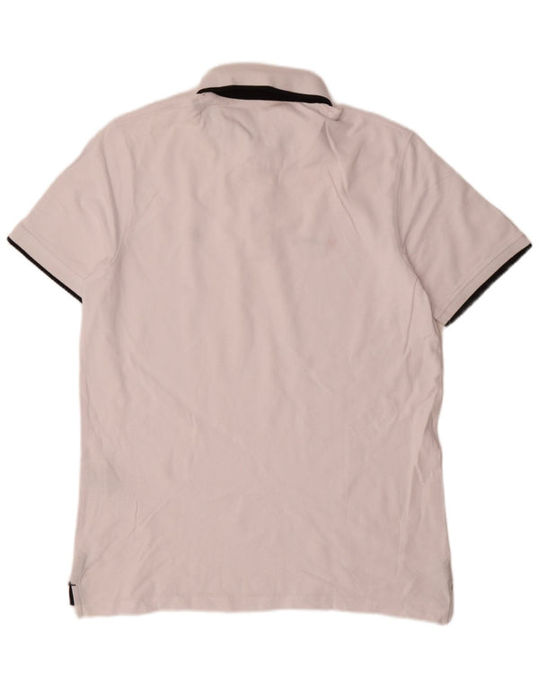 Męska koszulka polo Jack & Jones XL, biała, bawełniana