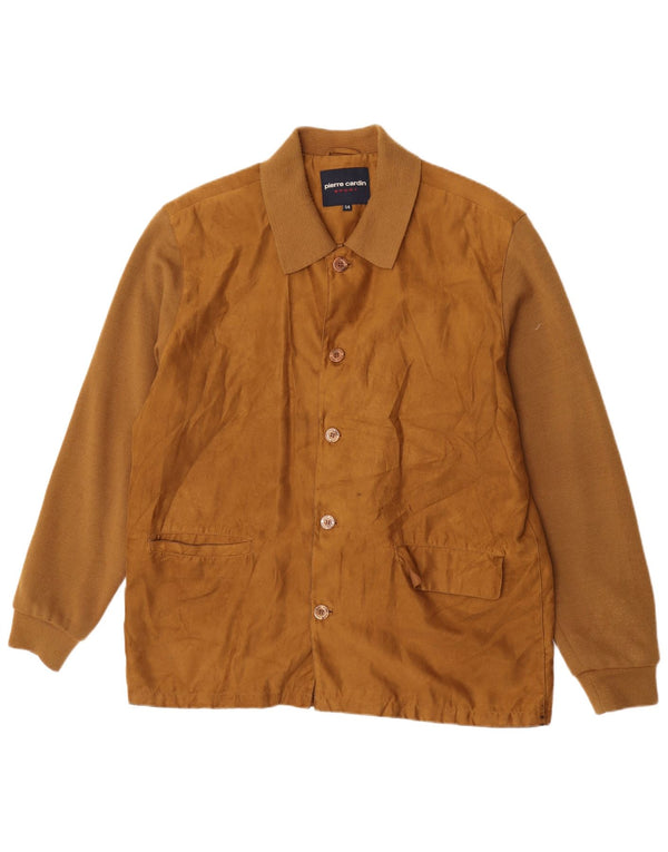 Męska kurtka bomberka Pierre Cardin IT 54 2XL Żółty poliester