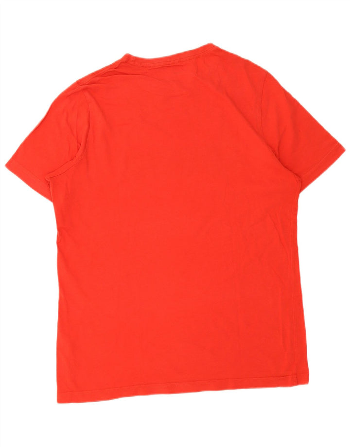 Męski T-shirt z grafiką Puma, średni czerwony