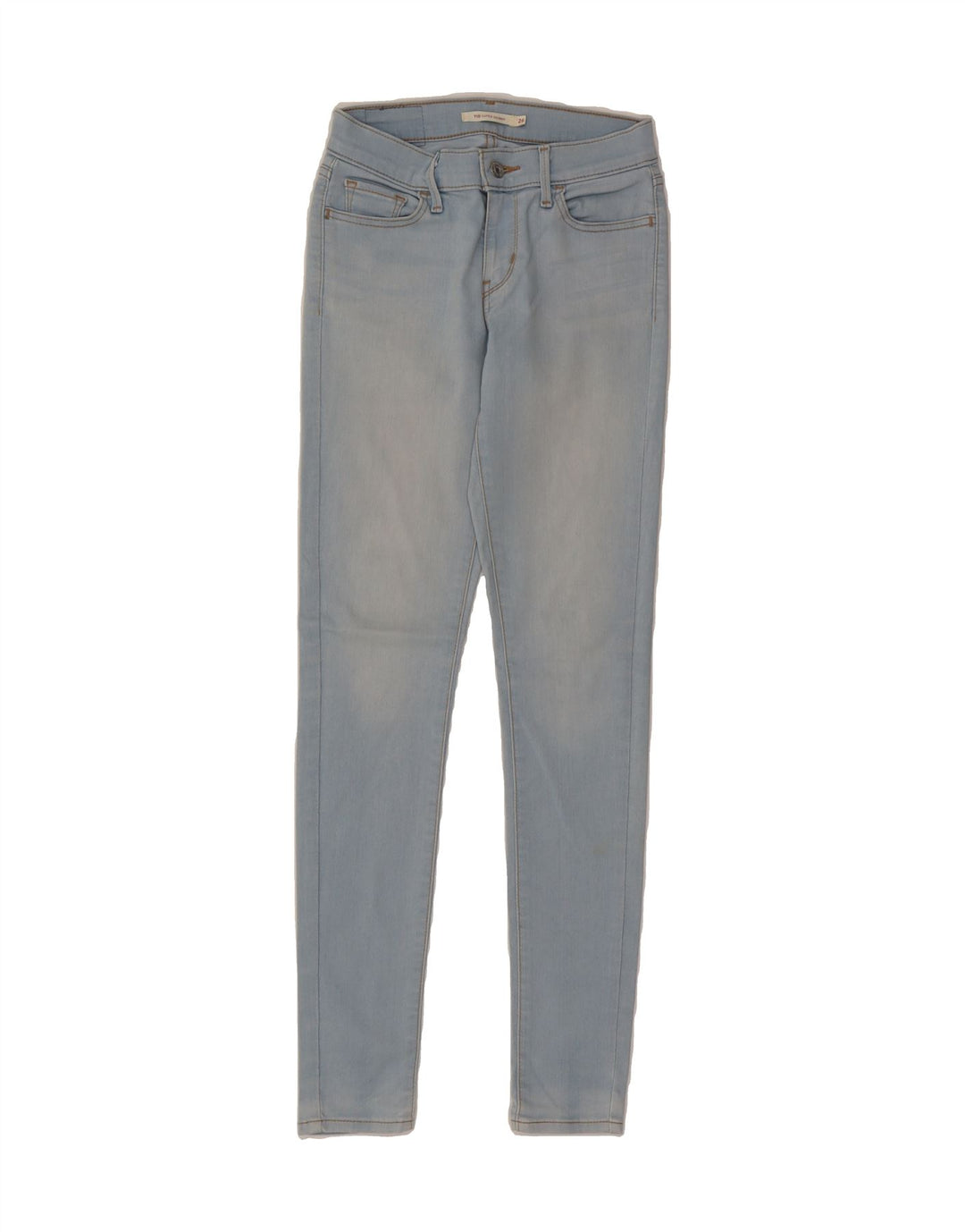 LEVI'S Womens 710 Super Skinny Jeans W26 L30 Blue Vintage Levi's and Second-Hand Levi's from Messina Hembry 