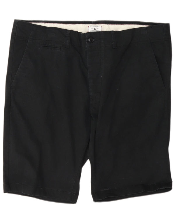 Męskie spodenki chino Jack & Jones XL W38, czarne, bawełniane