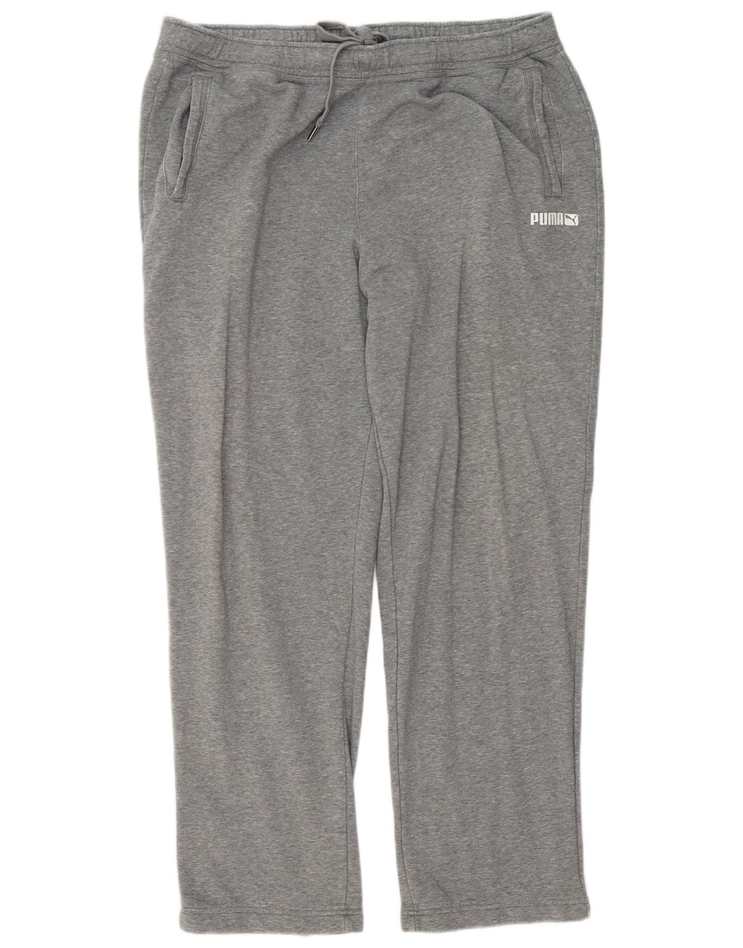 Męskie spodnie dresowe Puma 2XL, szare, bawełniane w plamki