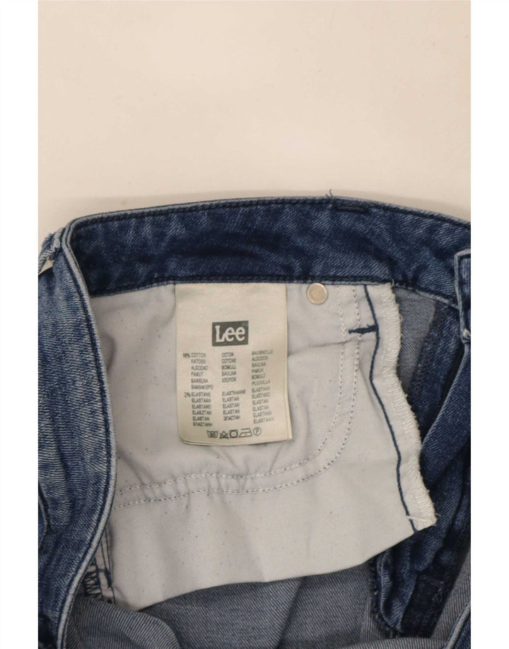 Damskie jeansy Lee Elly Slim W31 L31 Niebieskie bawełniane