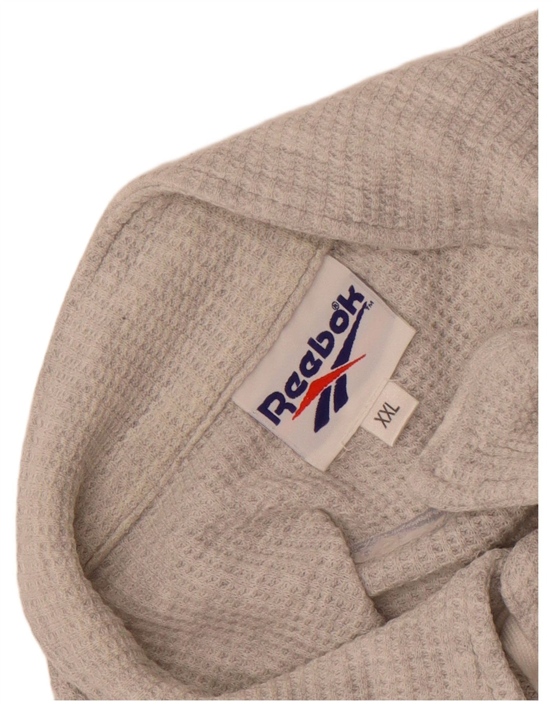 Męska koszulka polo Reebok 2XL, szara, nakrapiana