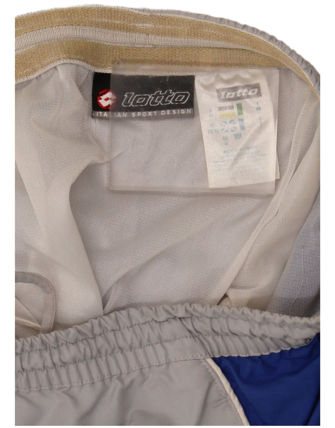 Męskie spodenki sportowe LOTTO UK 38/40, poliester w kolorze średnioszarym