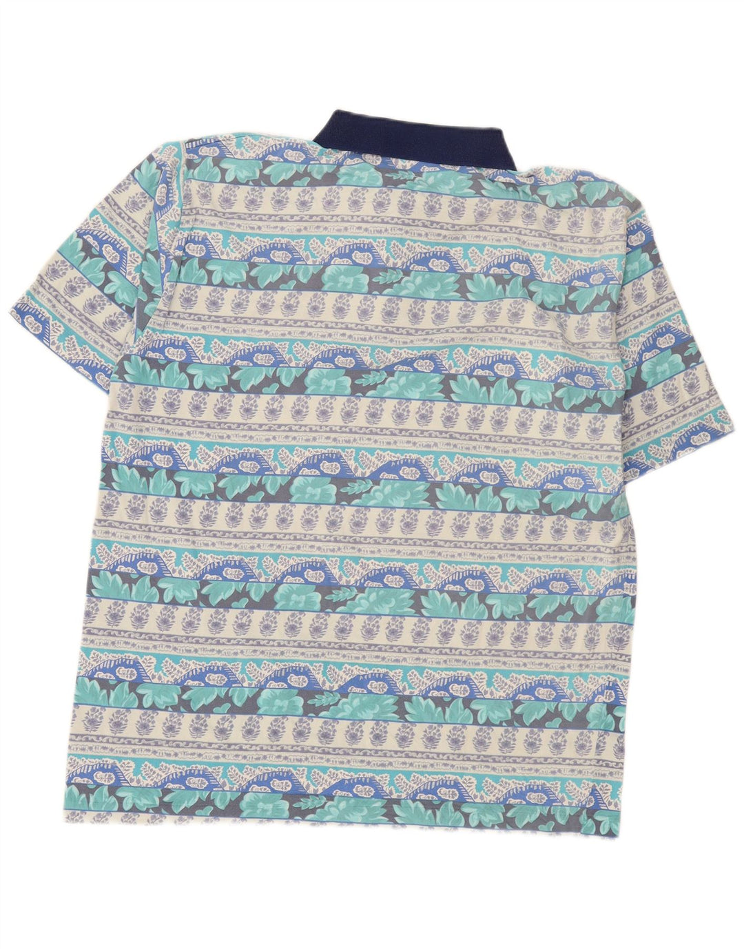 Męska koszulka polo Fila IT 56 XL, wielokolorowe kwiaty