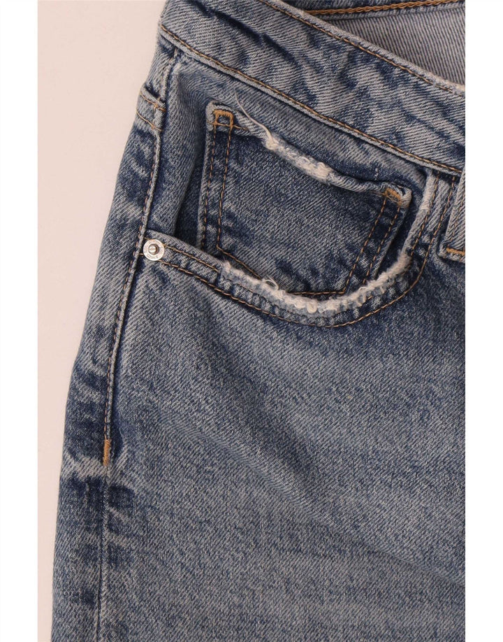 Damskie proste dżinsy Zara EU 38 Small W28 L28 Niebieskie