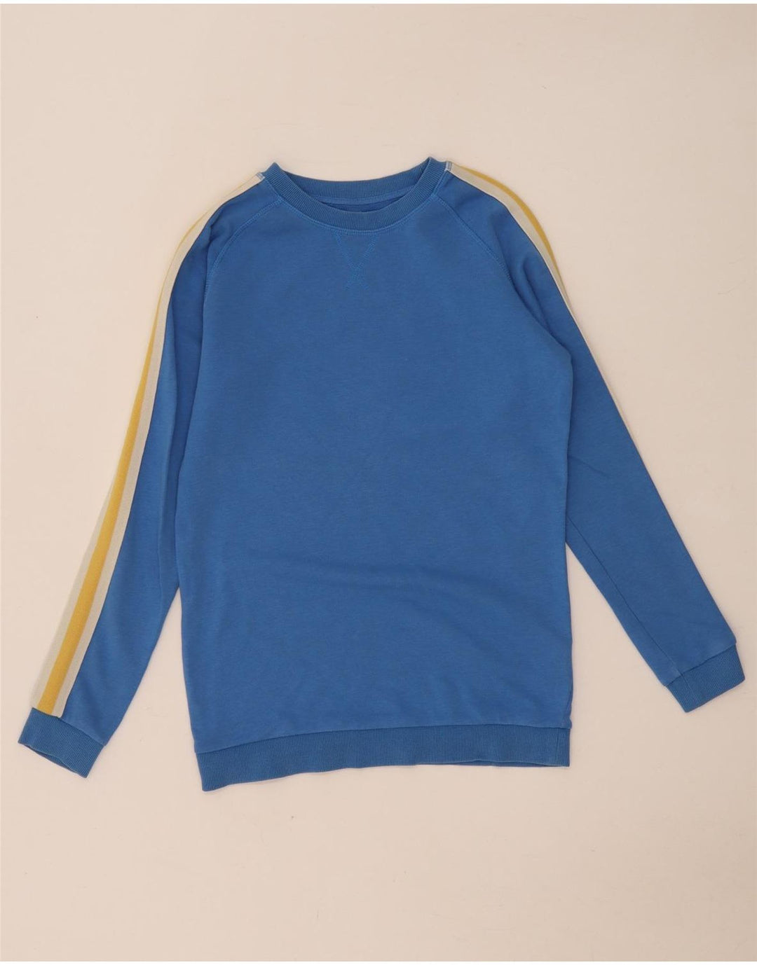 Bluza chłopięca Marks & Spencer, 13-14 lat, niebieska, bawełniana w bloki kolorów