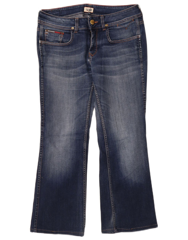 Damskie jeansy Bootcut TOMMY HILFIGER W30 L27 Niebieskie, bawełniane