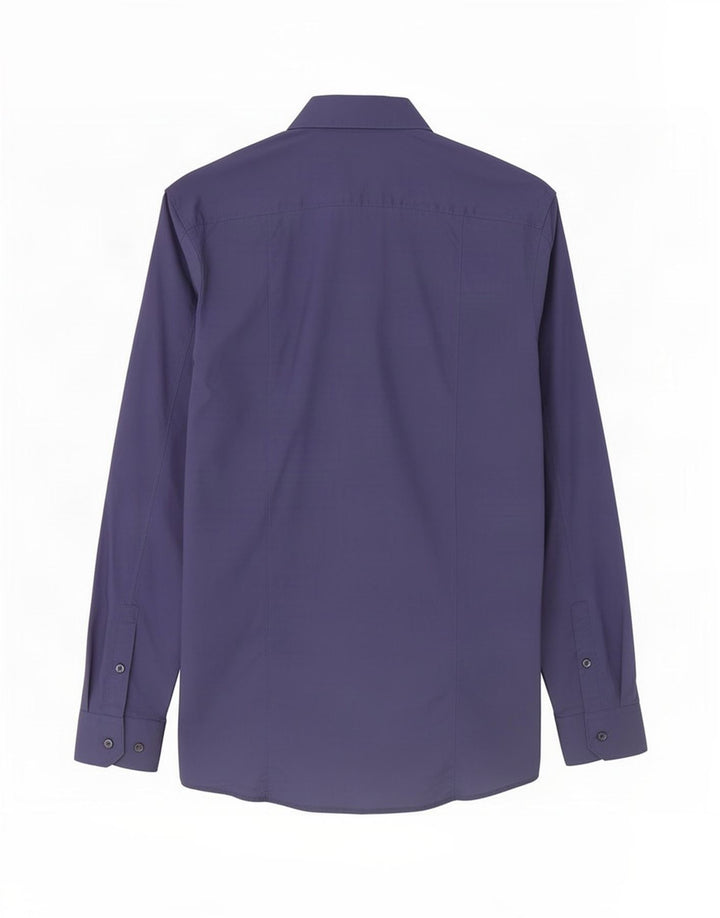 Koszula męska Zara Slim Fit, bawełniana, w kolorze średnioniebieskim