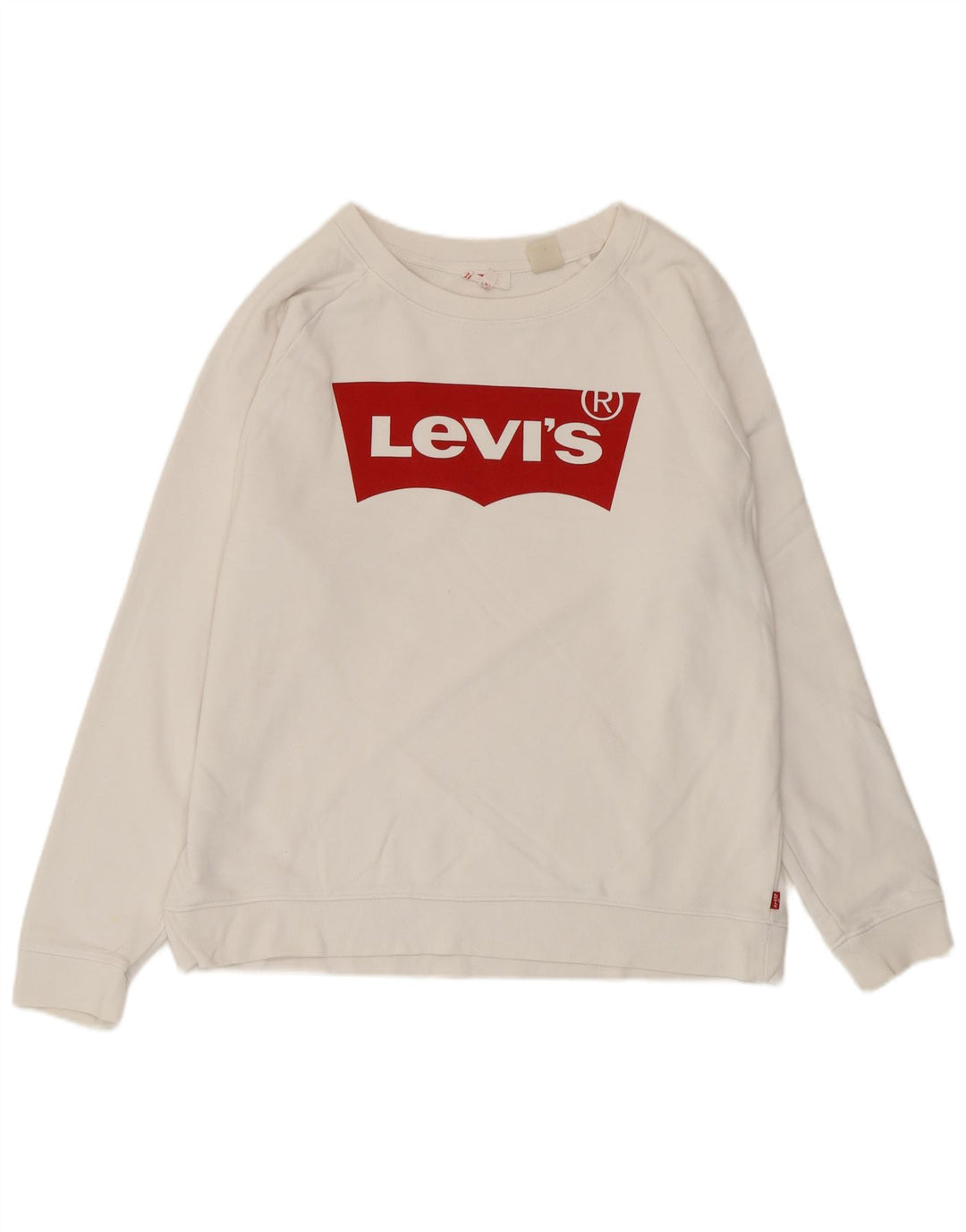 Damska bluza Levi's Graphic Jumper UK 14 Średnia biel