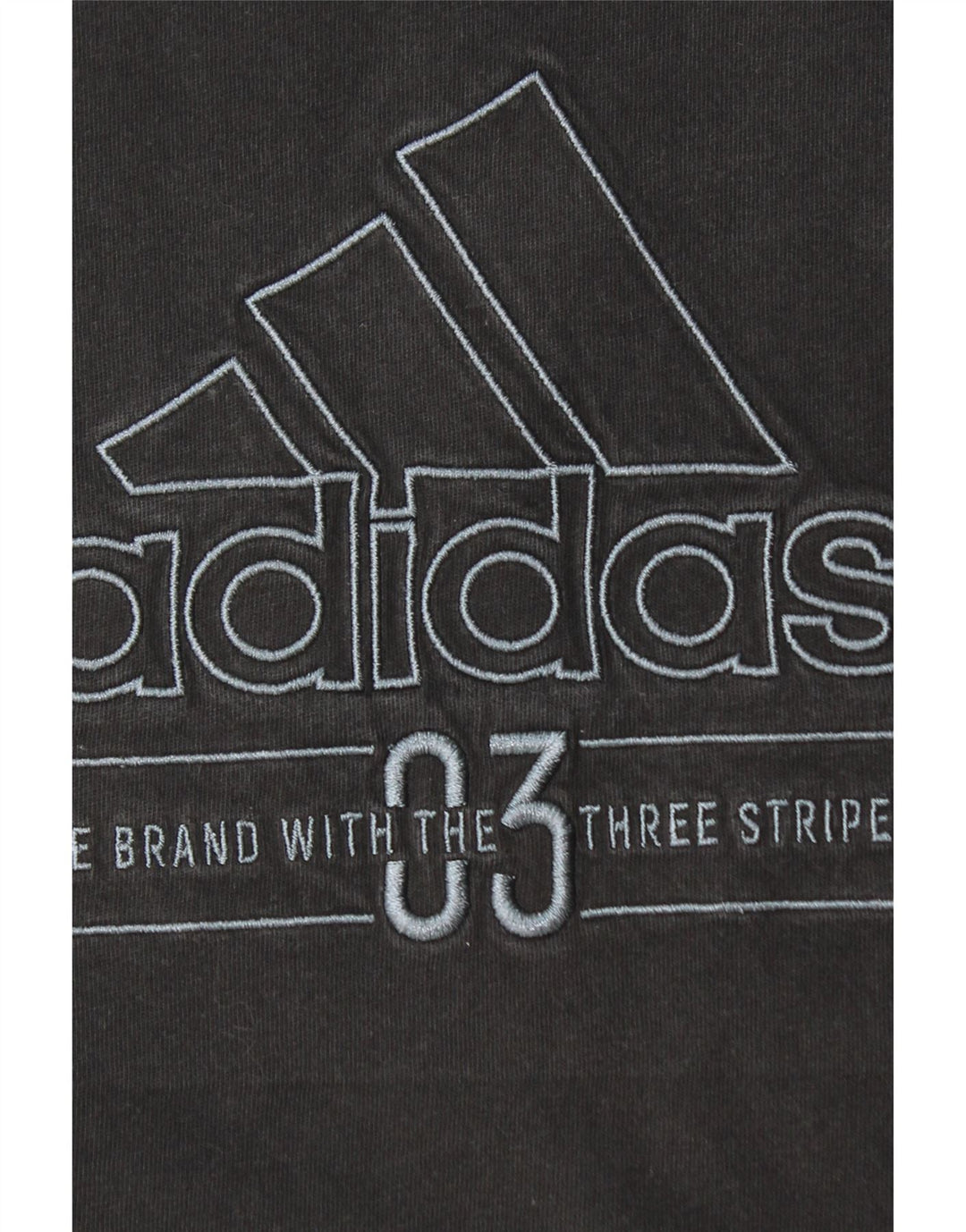 Męski T-shirt z grafiką ADIDAS, duży, czarny