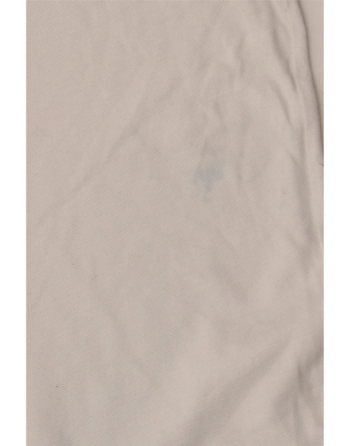 Męska koszulka polo Lyle & Scott, średnia biała bawełna
