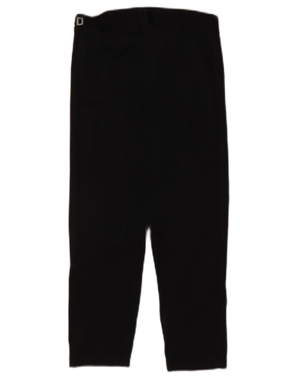 Nike Womens Dri Fit Capri Leggings UK 8 Small Black