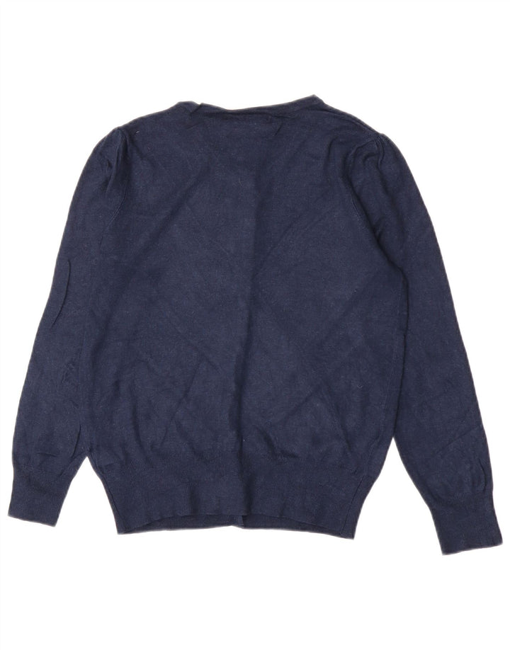 Sweter damski Marks & Spencer UK 12, średni granatowy, wiskoza