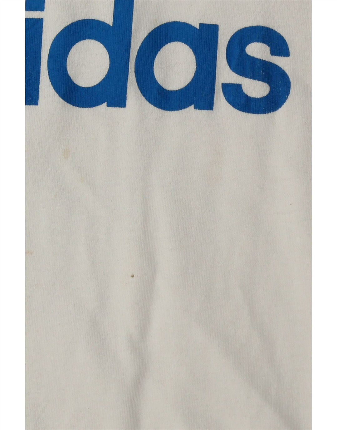 Adidas Męska kamizelka z grafiką Top, średnia biała bawełna