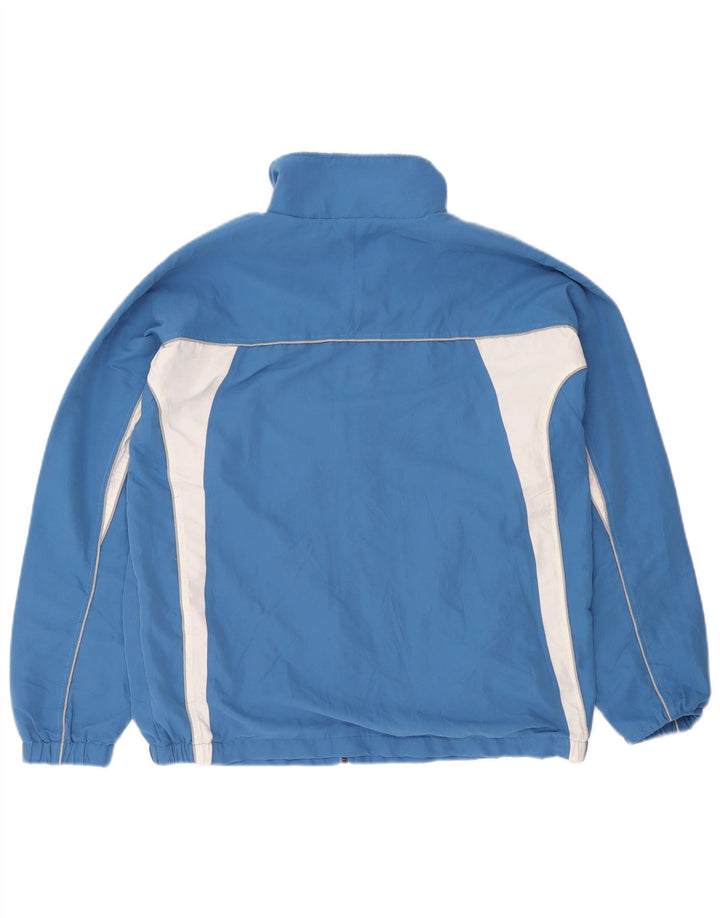 Męska bluza dresowa Asics z graficznym topem, poliestrowa, w kolorze średnioniebieskim