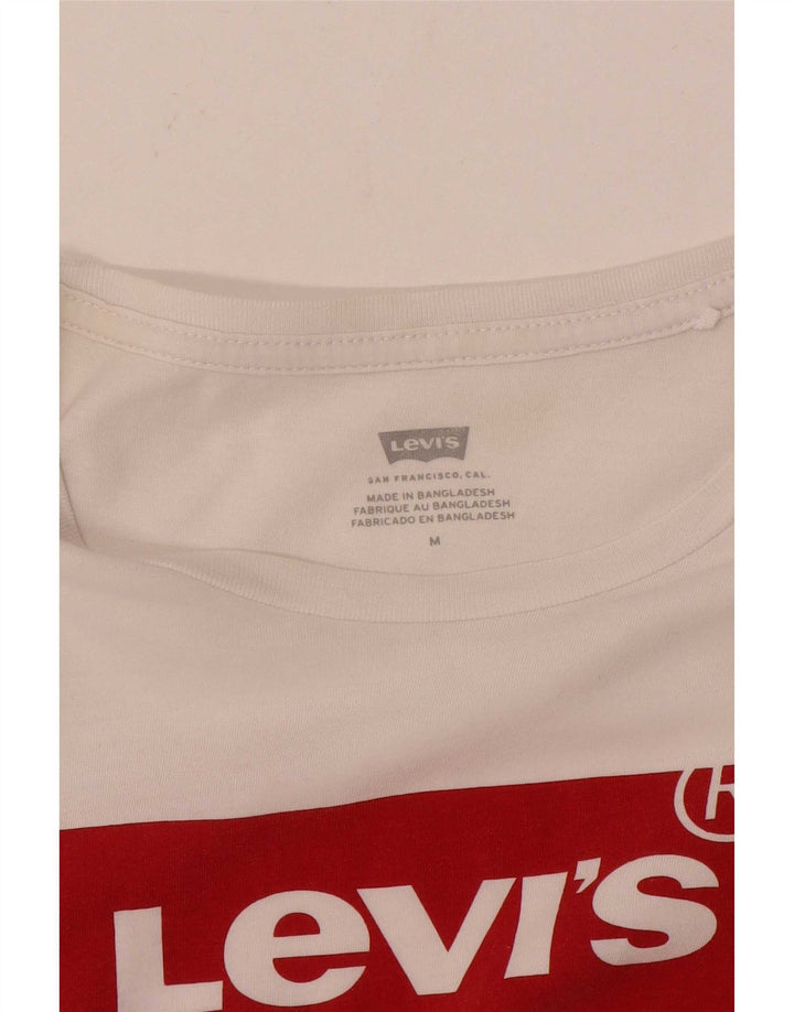Damska koszulka z grafiką Levi's Top UK 12 Medium White