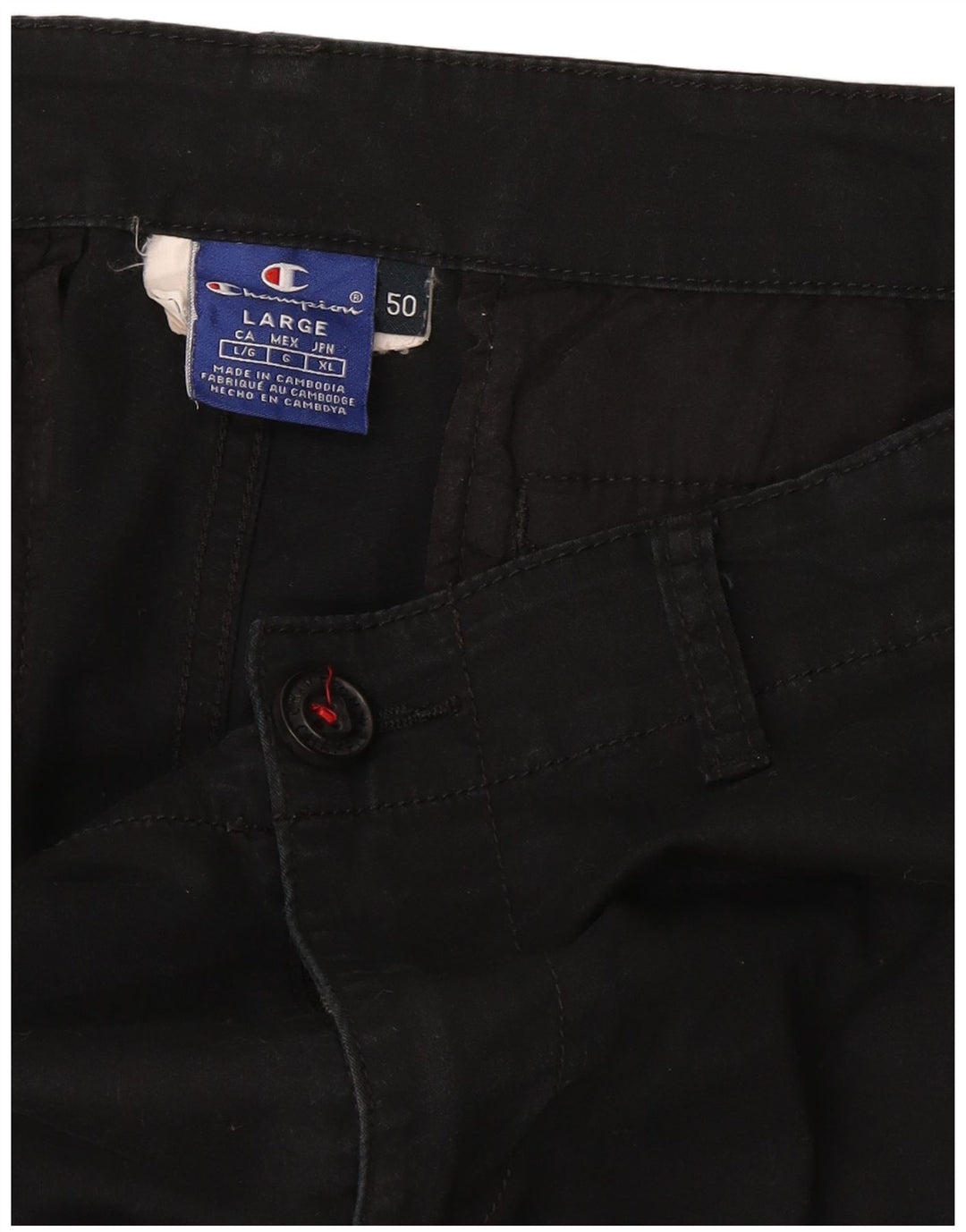 Męskie spodenki cargo CHAMPION IT 50 Large W34 czarne