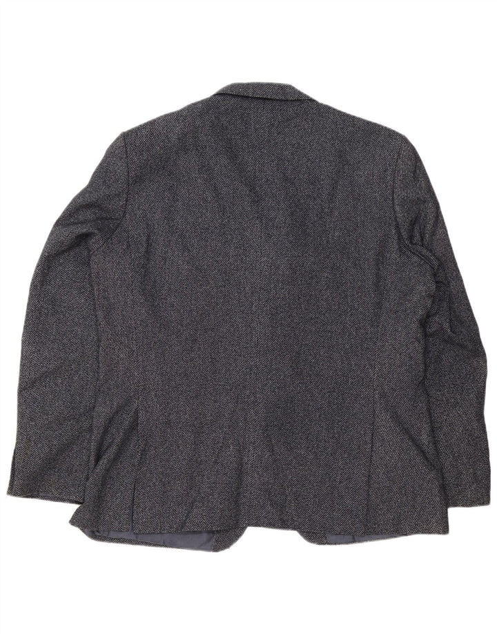 Marks & Spencer Męska marynarka zapinana na 2 guziki, UK 46 XL, granatowa, wełniana