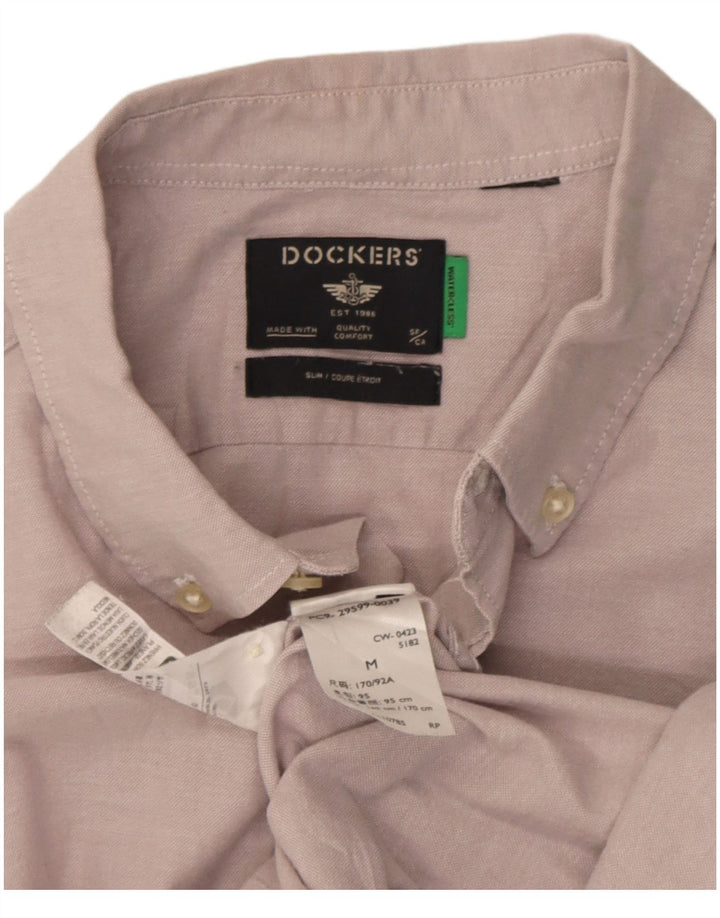 Koszula męska Dockers, średniej wielkości, różowa, bawełniana