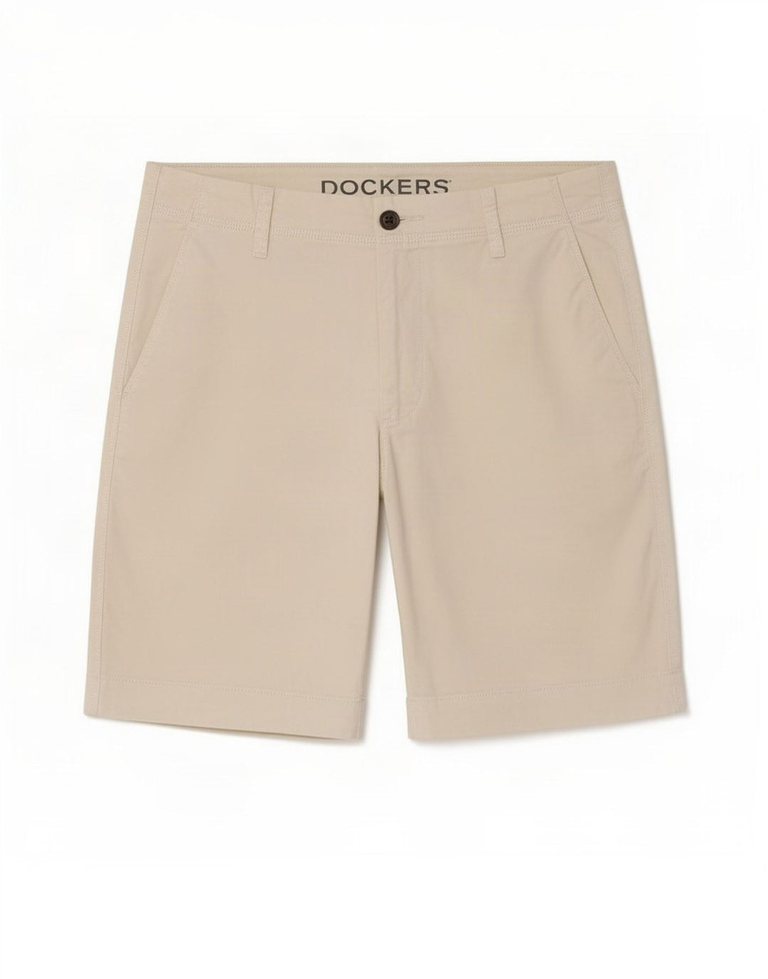 Męskie spodenki chino Dockers Medium W30 z białej bawełny