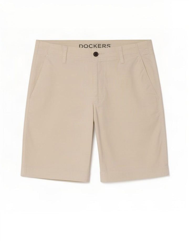 Męskie spodenki chino Dockers Medium W30 z białej bawełny
