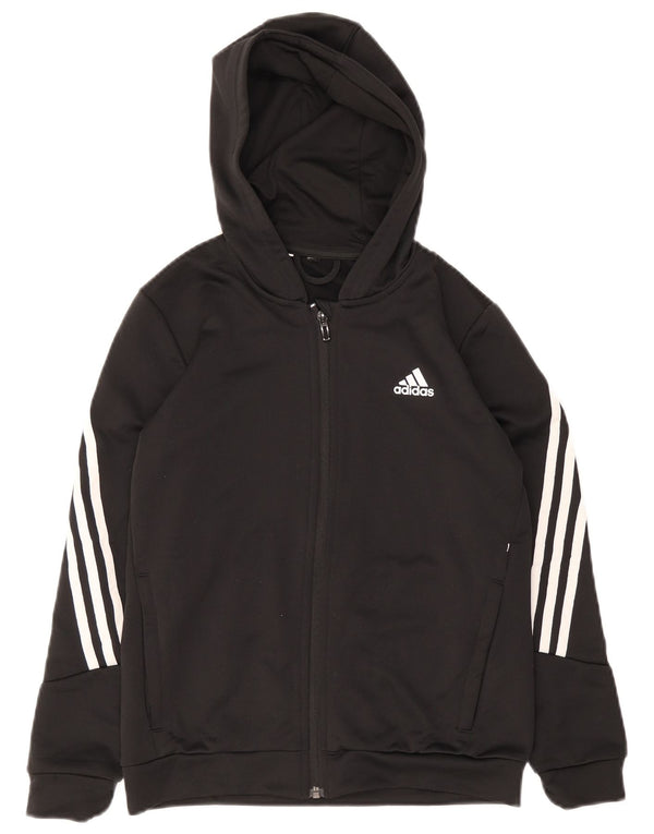 Damska bluza z kapturem Adidas Aeroready Zip UK 4 XS czarna