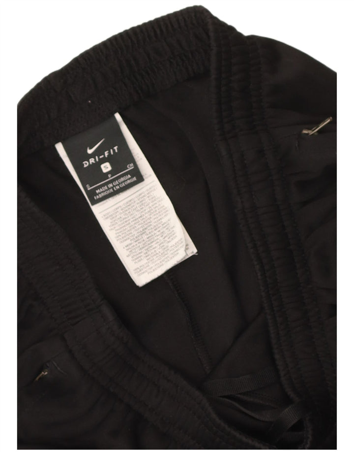 Męskie spodnie dresowe Nike Dri Fit, małe, czarne, poliestrowe