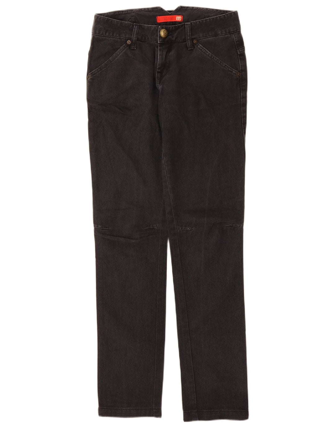 Damskie jeansy Liu Jo W27 L33 Czarne bawełniane