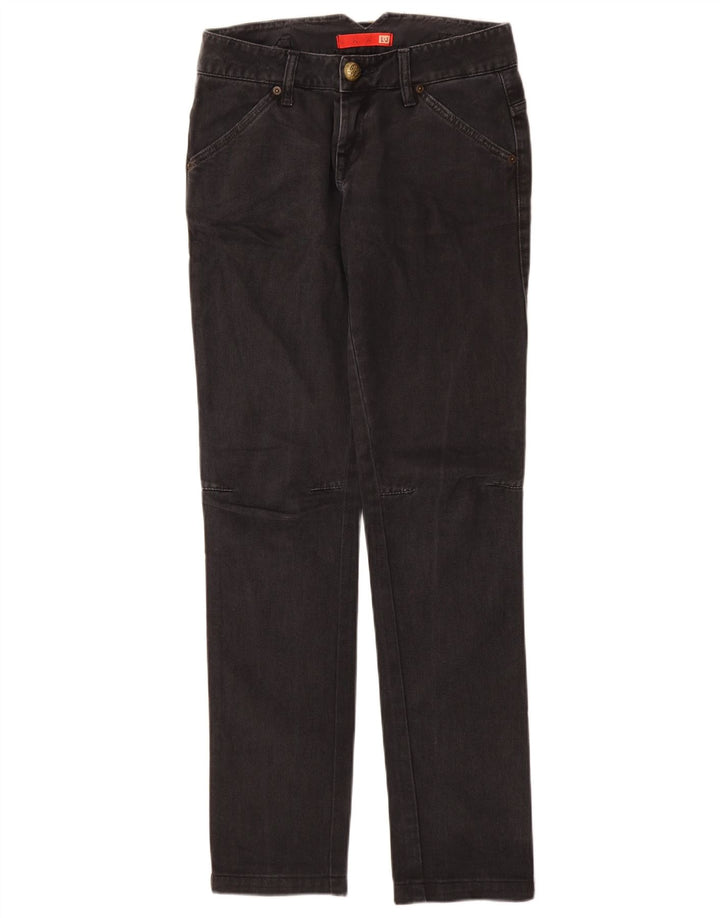 Damskie jeansy Liu Jo W27 L33 Czarne bawełniane