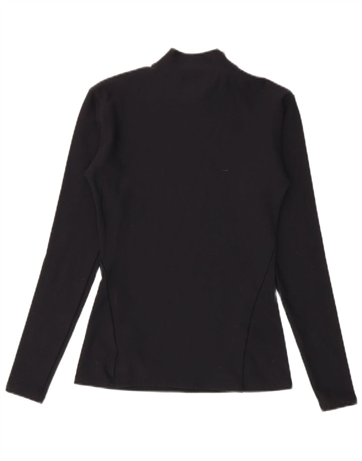Damska koszulka Cold Gear z długim rękawem Under Armour UK 12, średni czarny nylon