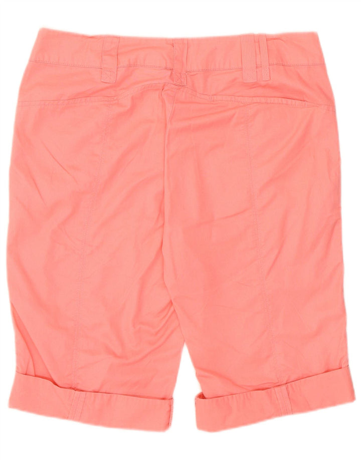 Damskie bermudy Nike UK 12 Medium W30 Różowa bawełna