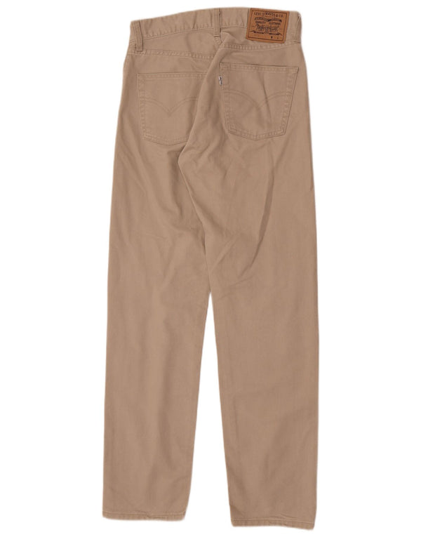 Damskie jeansy Levi's 517 Bootcut W28 L32 Beżowa bawełna