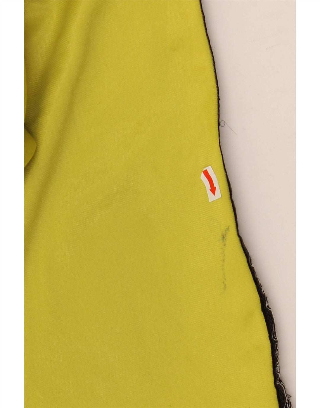 Męska kurtka dresowa Asics z grafiką, mała, żółta