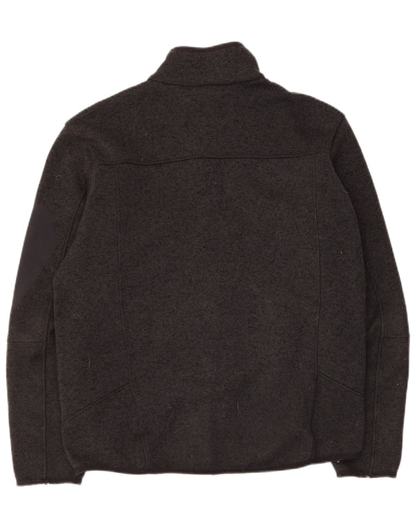 Męska kurtka dresowa Berghaus, średnioszara, poliestrowa