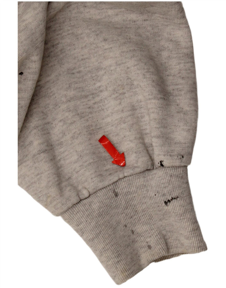 Męski sweter z kapturem Champion Graphic XL w kolorze szarym