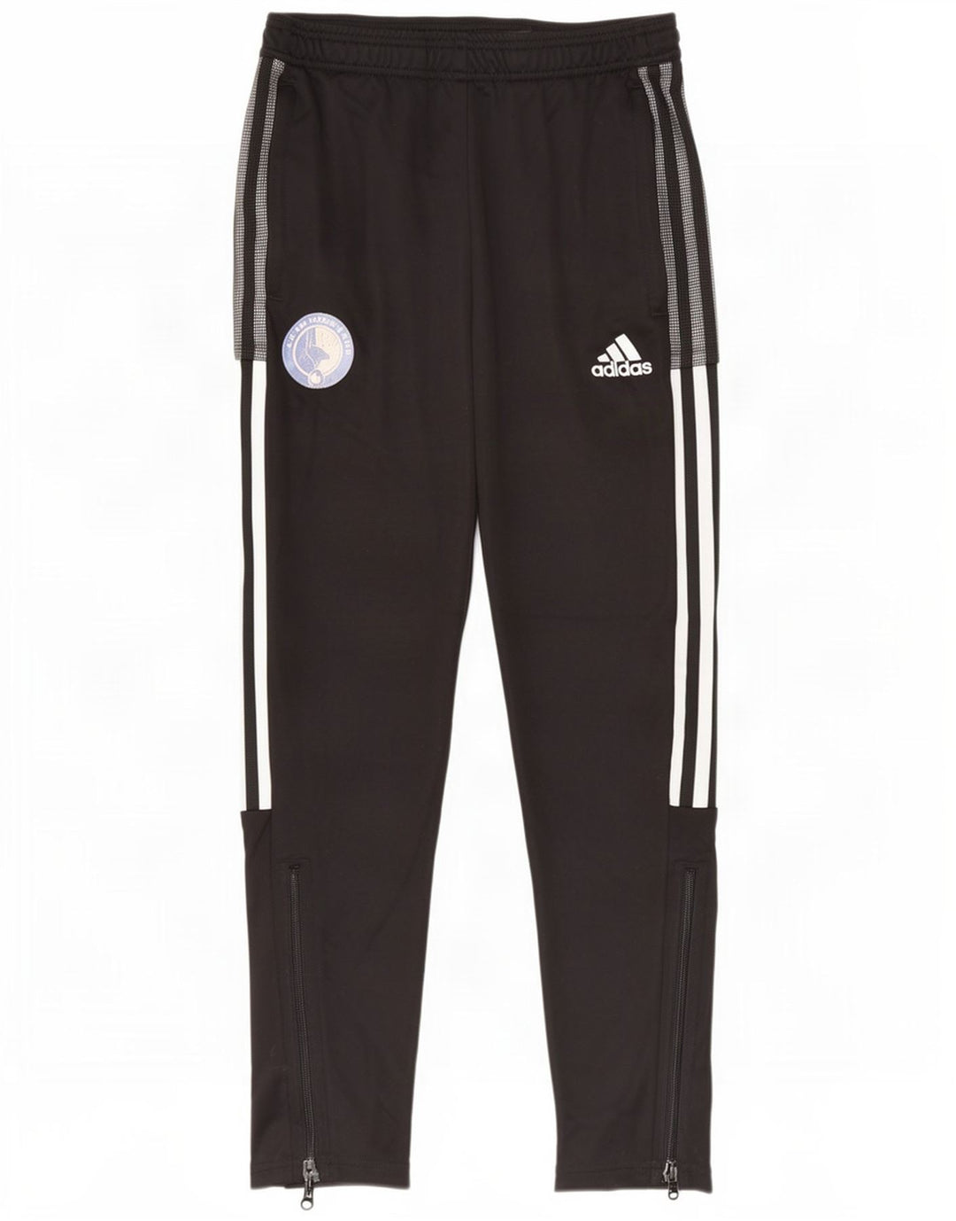 Męskie spodnie dresowe Adidas Aeroready, małe, czarne, poliestrowe