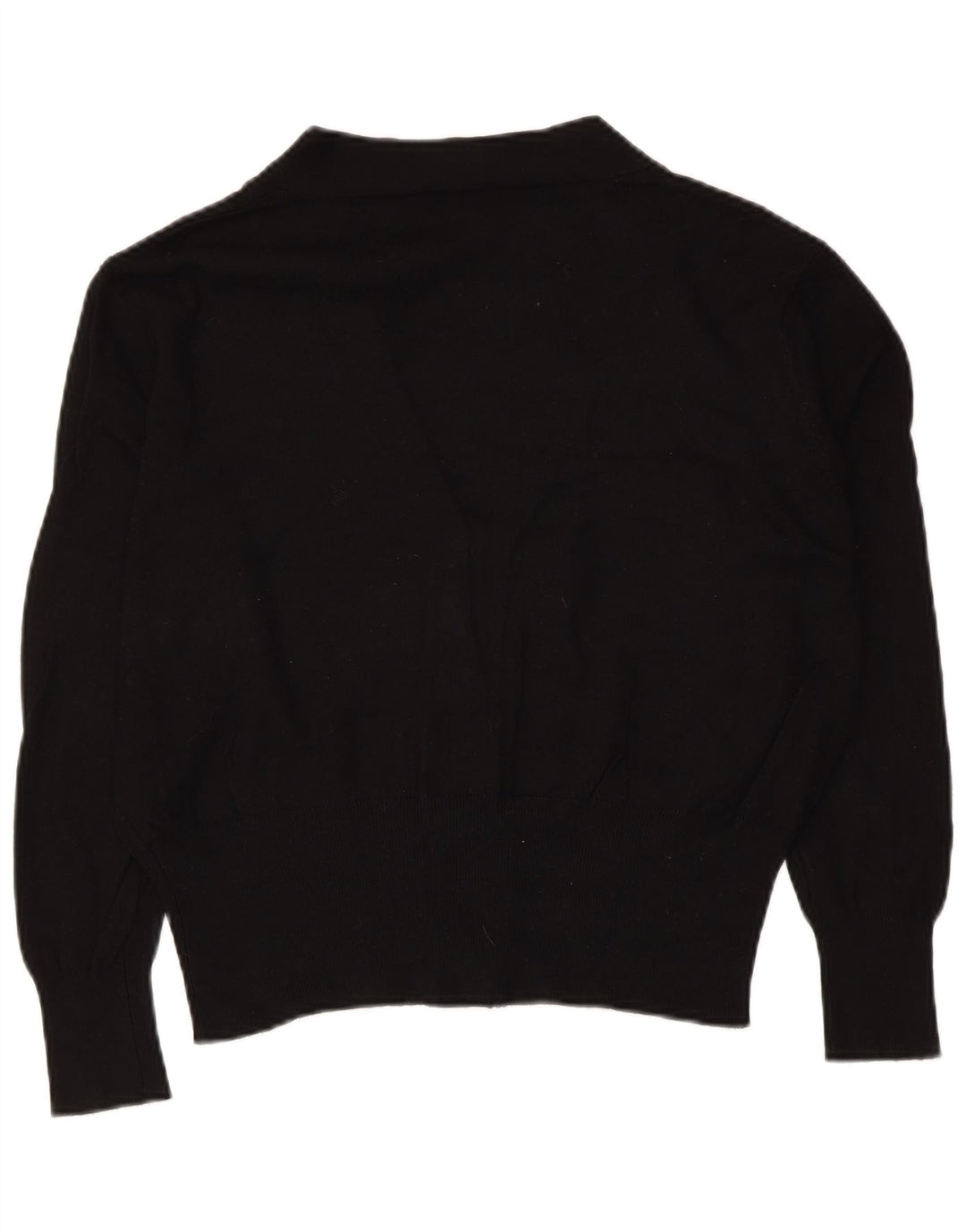Sweter damski ZARA Crop Cardigan UK 14, średni czarny