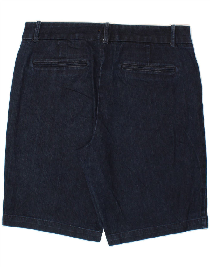 DOCKERS Womens Denim Shorts US 8 Medium W32  Navy Blue Cotton Vintage Dockers and Second-Hand Dockers from Messina Hembry 