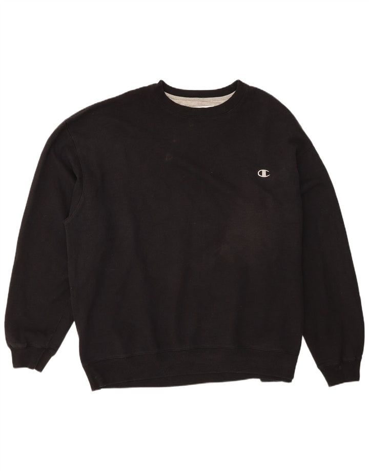 Sweter męski Champion 3XL, czarny, bawełniany