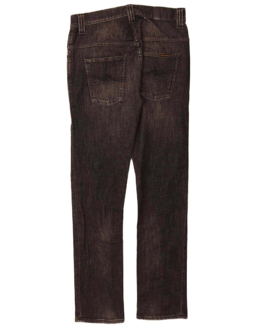 Damskie jeansy slim NUDIE W30 L30 Szara bawełna