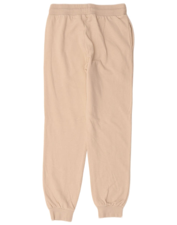 Jack & Jones Mens Graphic Tracksuit Trousers Joggers XS Beige Cotton