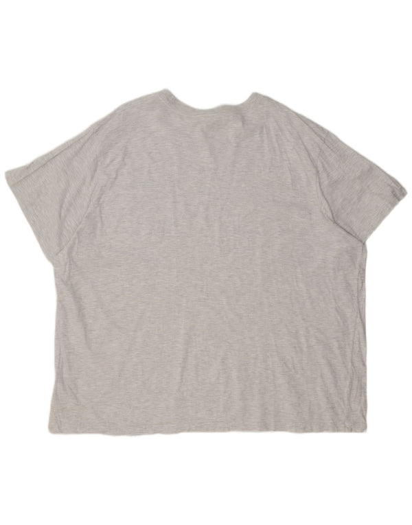 T-shirt męski Dickies 4XL, szara bawełna w plamki