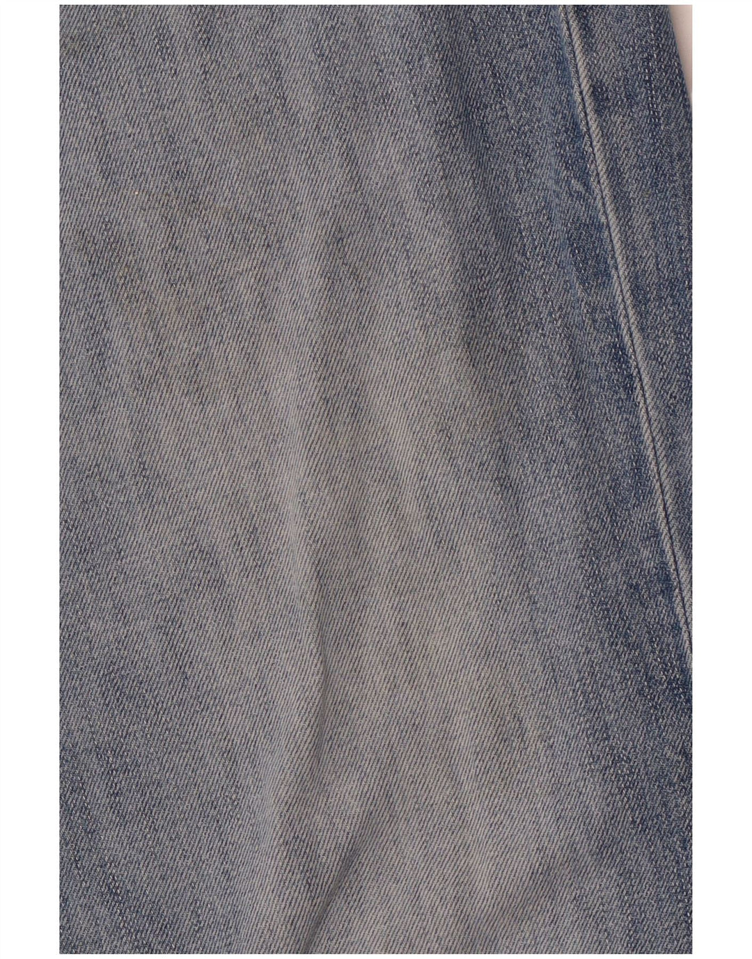 CREW CLOTHING Męskie proste dżinsy W36 L31 Niebieska bawełna