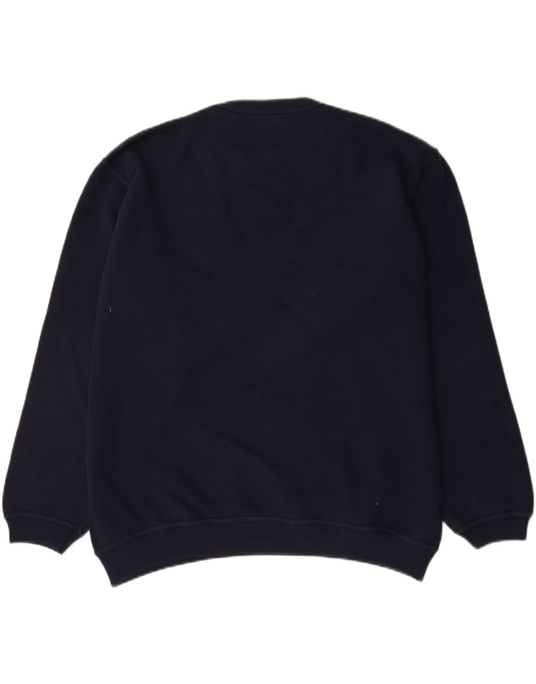 Męski sweter z grafiką Champion, duży, granatowy, bawełniany