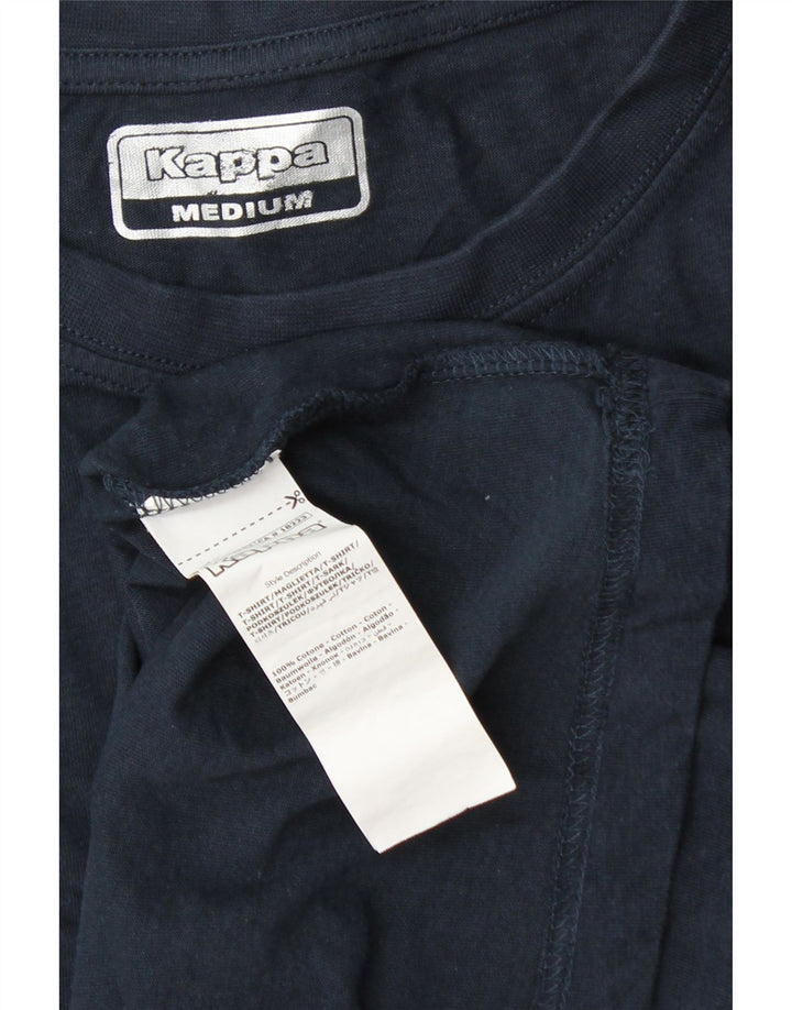 T-shirt męski Kappa Top, średni, granatowy, bawełniany