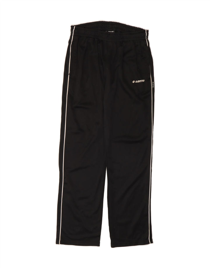 LOTTO Mens Tracksuit Trousers Medium Black Polyester Vintage Lotto and Second-Hand Lotto from Messina Hembry 