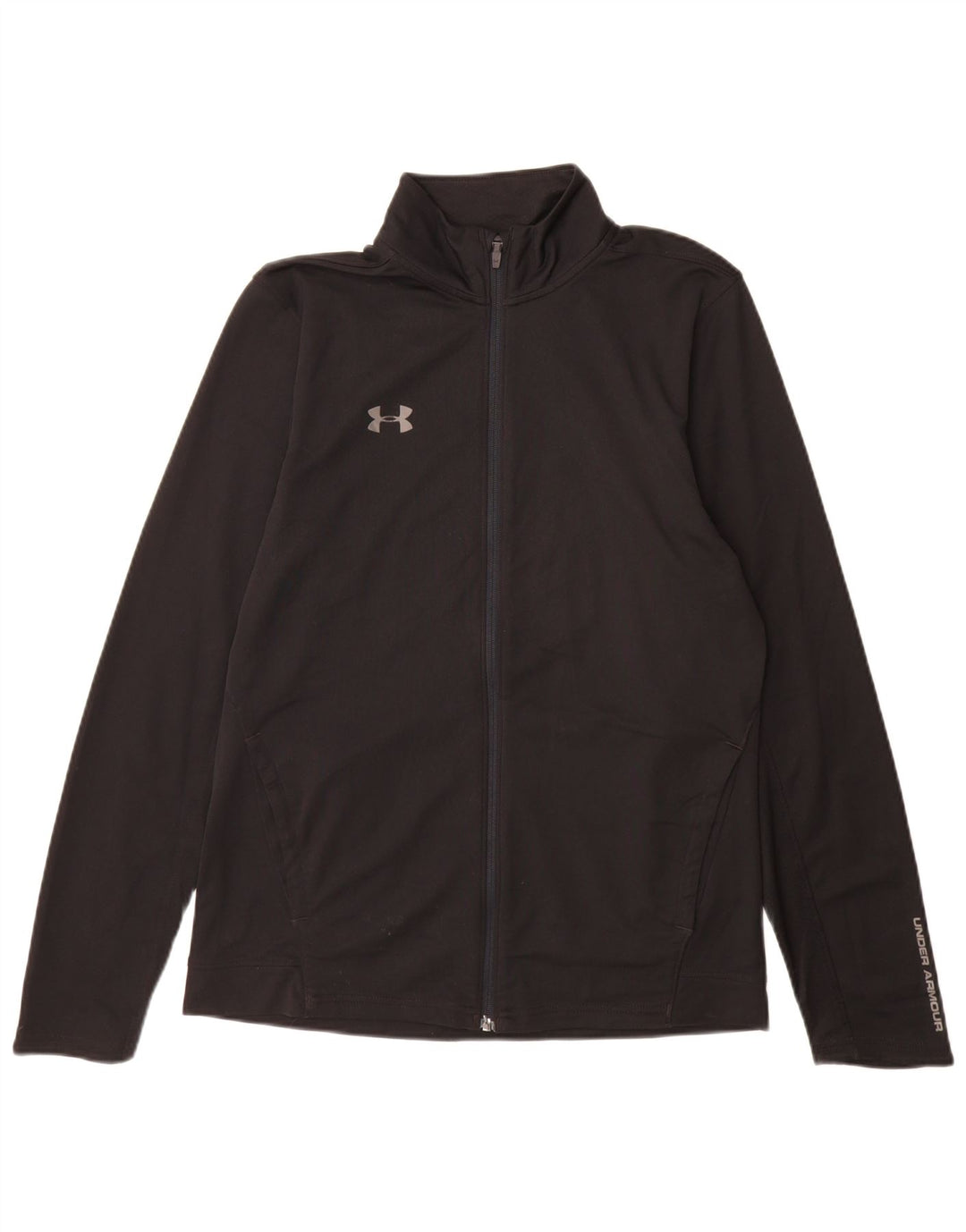 Męska kurtka dresowa Under Armour, średnia czarna, poliester